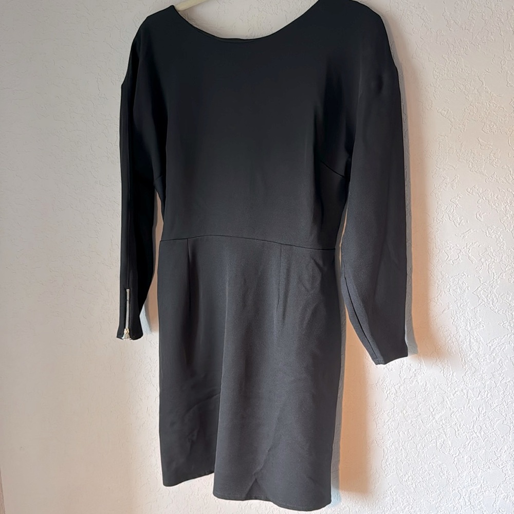 ASOS Black Bodycon Dress | Going Out | Size 10 | 3/4 Sleeves